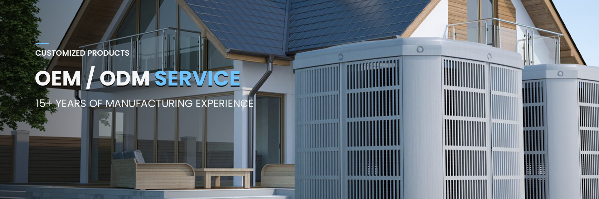 qualité réservoir d'eau de la pompe à chaleur usine